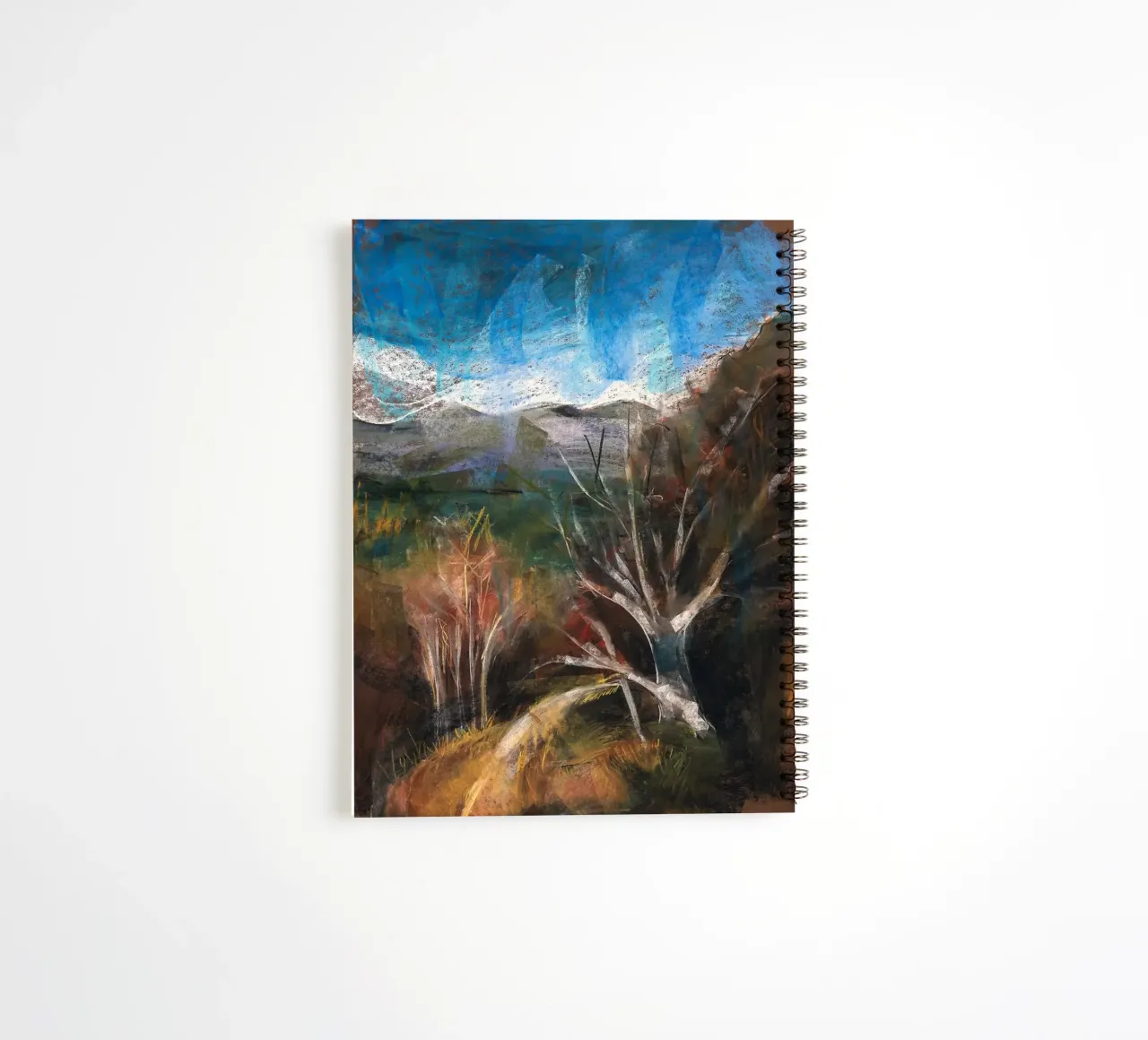 dreaming of patagonia spiral notebook by Stoian Hitrov
