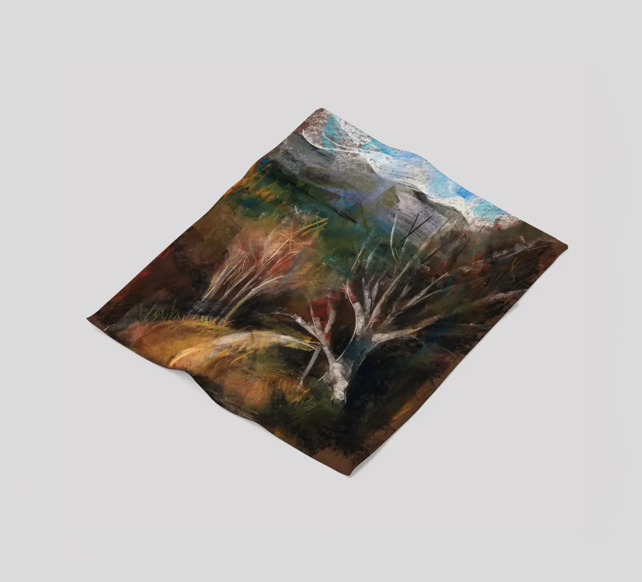 dreaming of patagonia fleece blanket by Stoian Hitrov