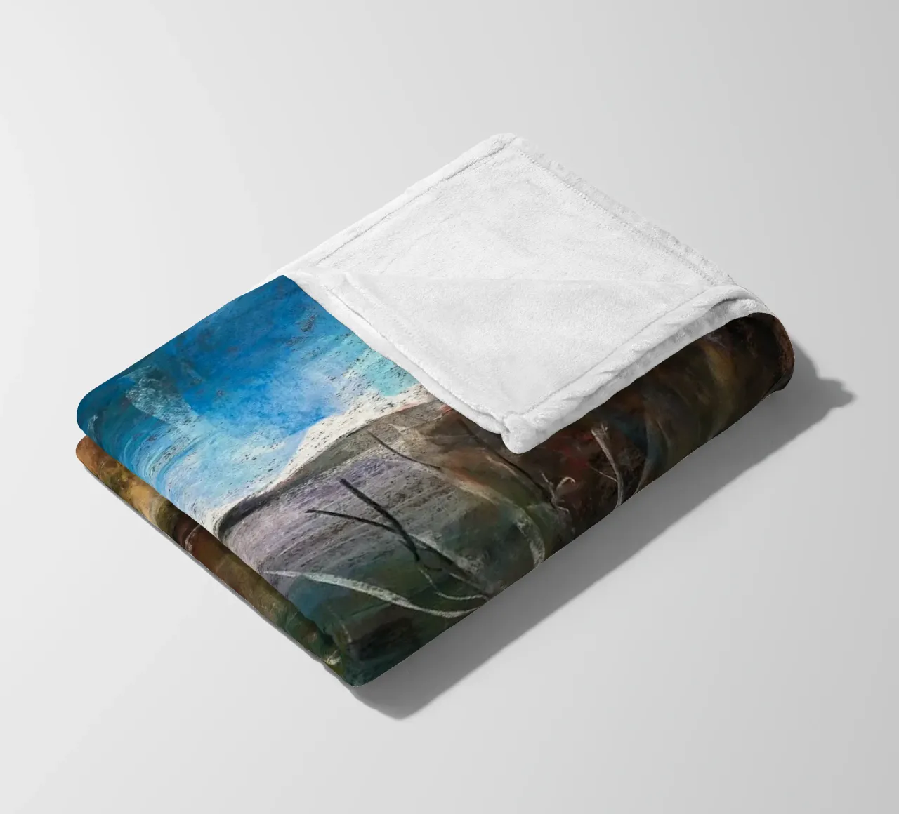 dreaming of patagonia fleece blanket by Stoian Hitrov