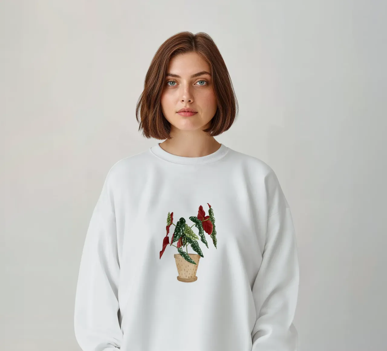 Monika Szczerbinska - Begonia Magulata felpa da The Artcircle