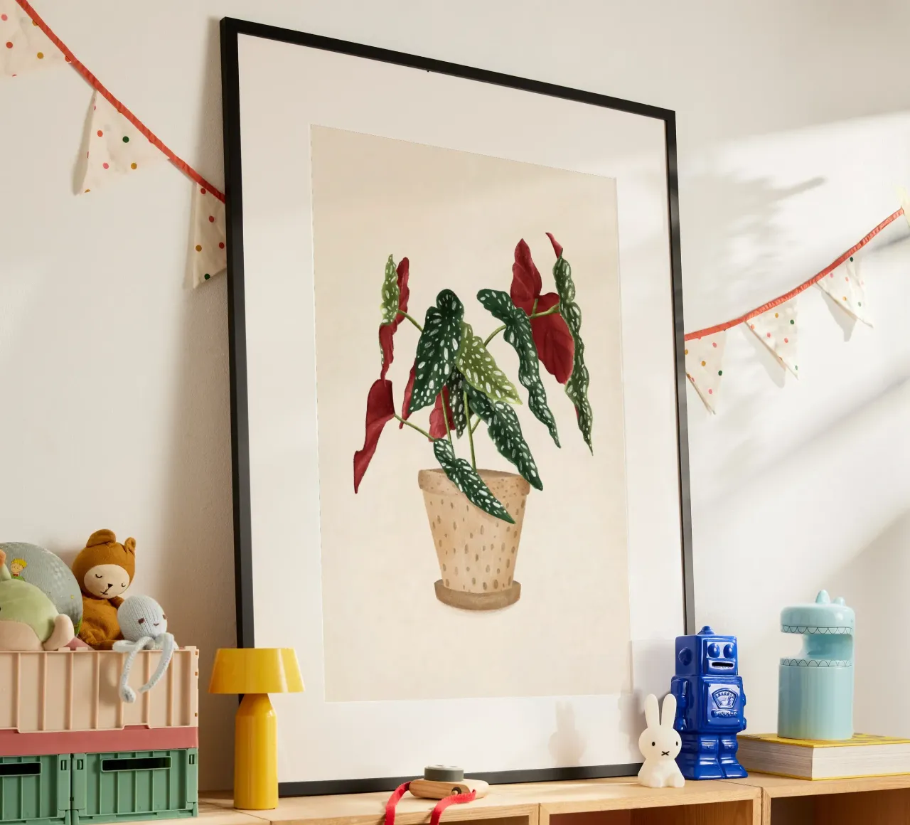 Monika Szczerbinska - Begonia Magulata carta hahnemühle da The Artcircle
