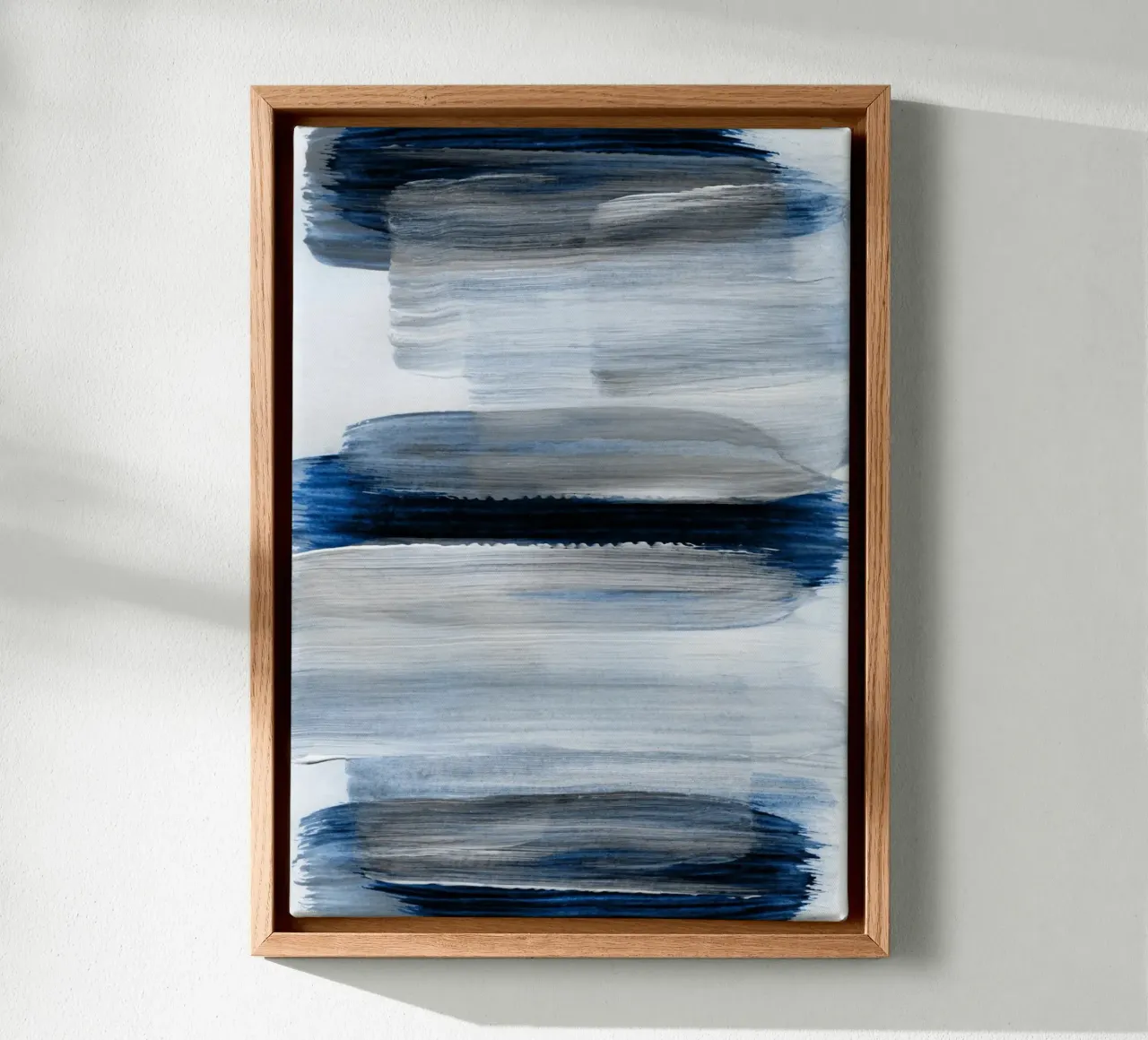 Abstract Brush Strokes 179X canvas by Mareike Böhmer