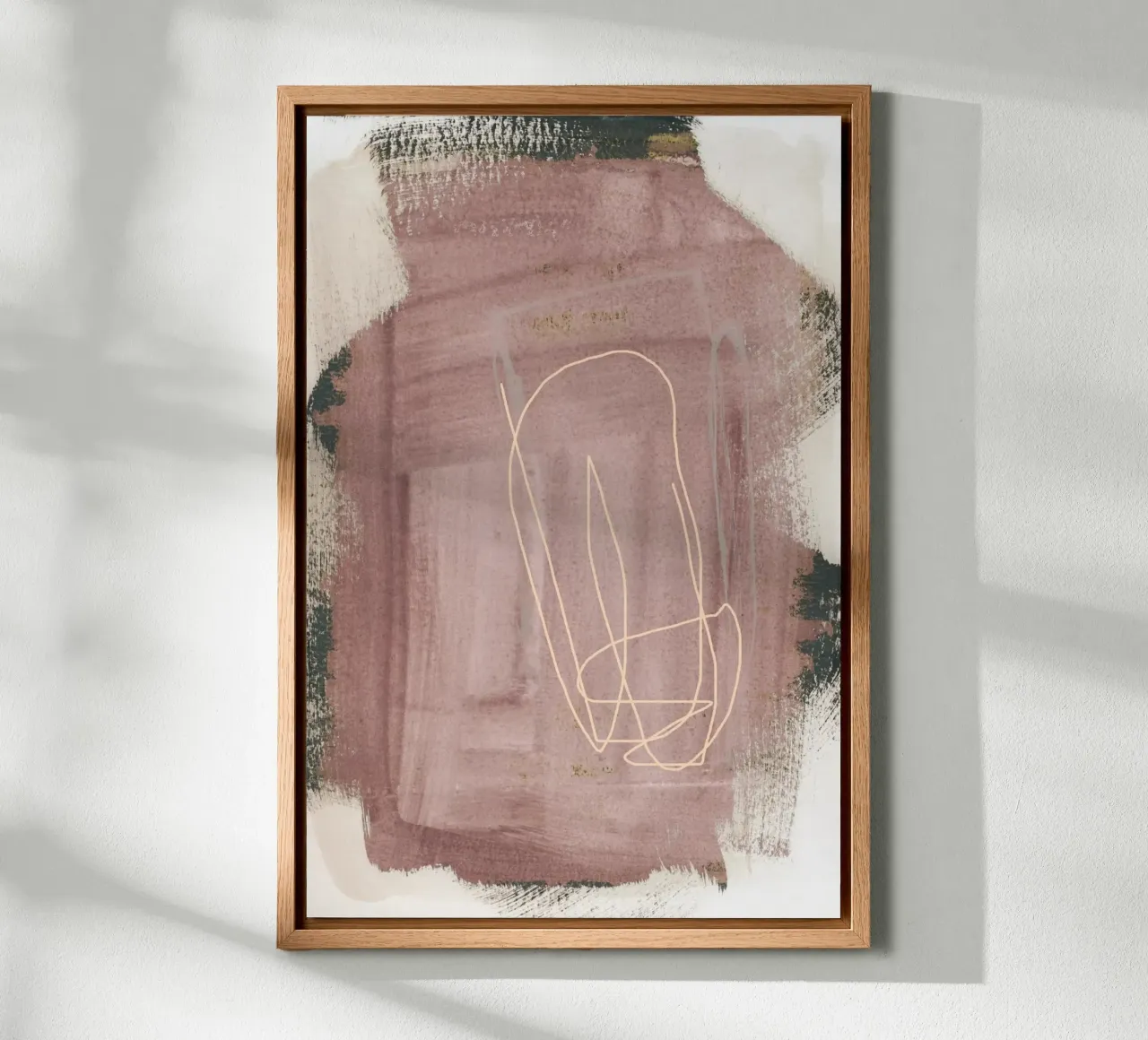 Abstract Brush Strokes 183 alluminio dibond da Mareike Böhmer