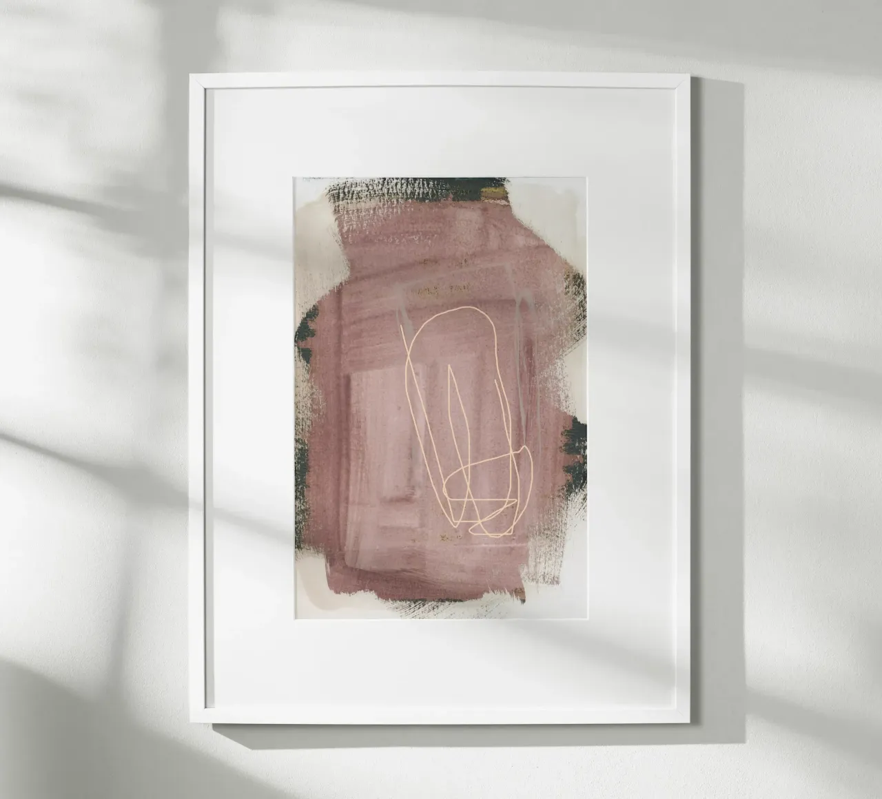 Abstract Brush Strokes 183 carta hahnemühle da Mareike Böhmer
