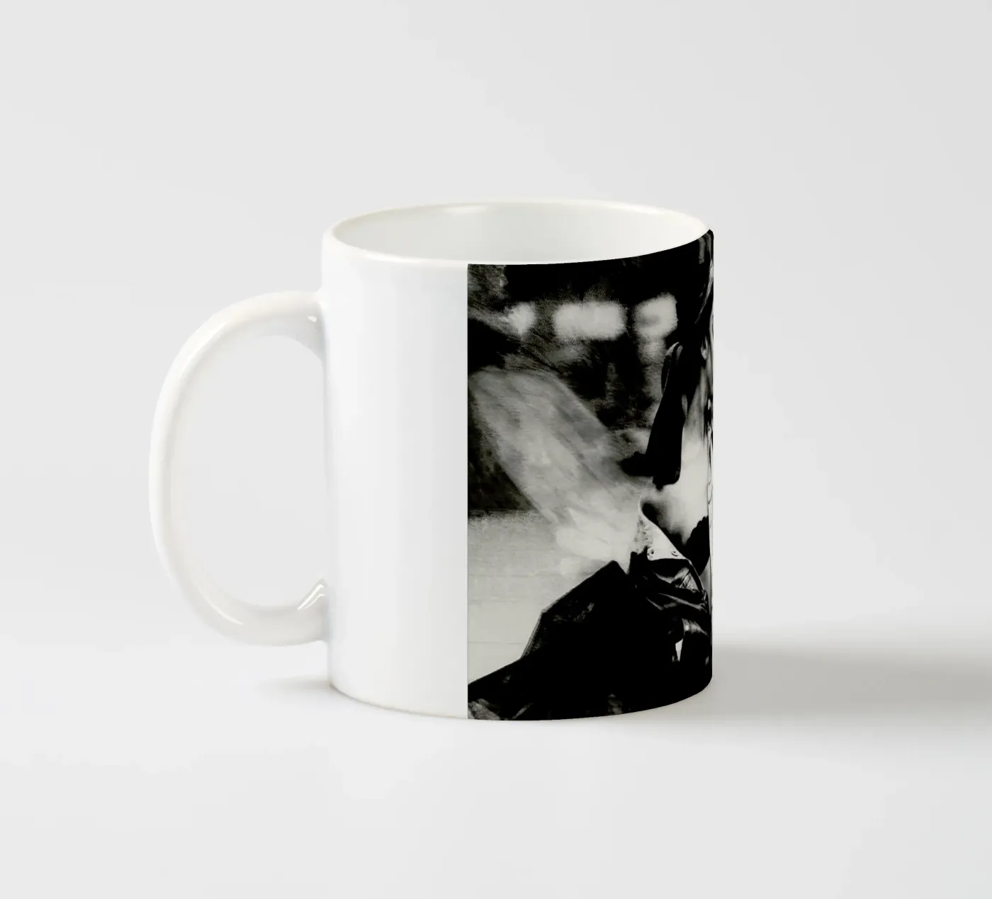 Critical ceramic mug by Sophie Etchart