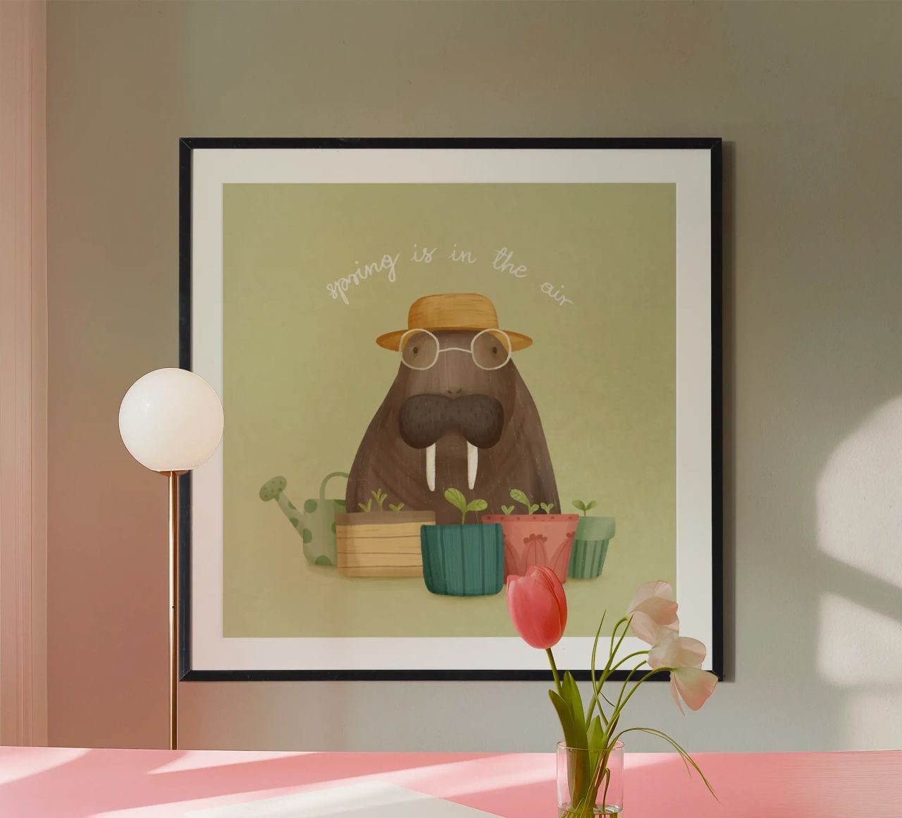Monika Szczerbinska - Frühling liegt in der Luft poster van The Artcircle