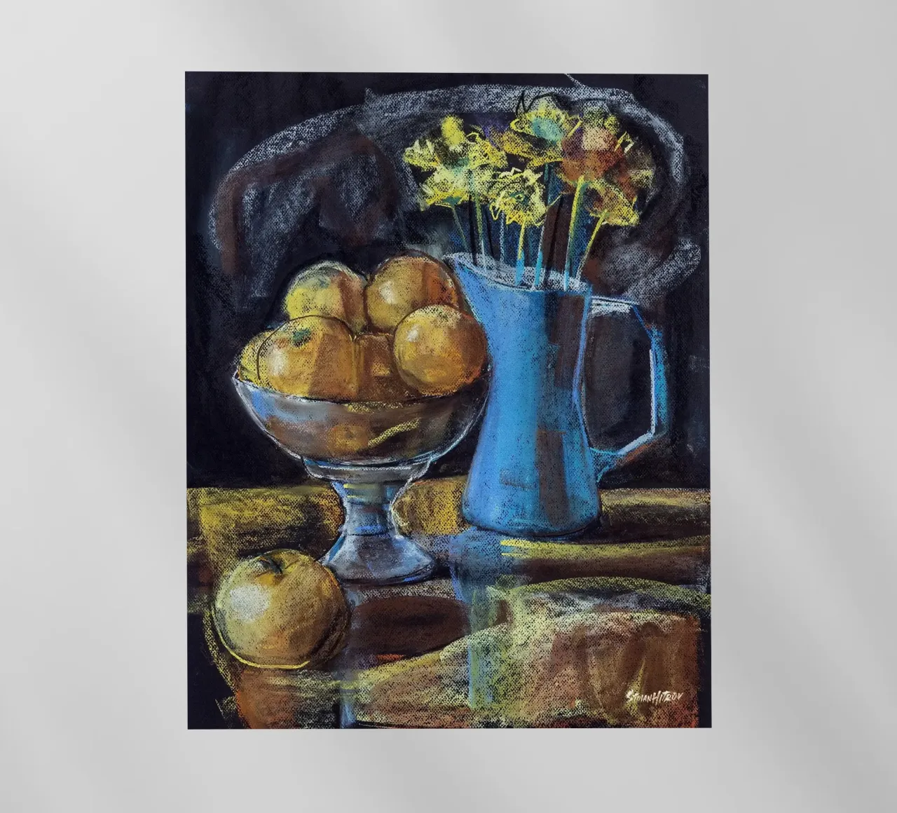 Cobalt and Citrus pellicola backlit da Stoian Hitrov