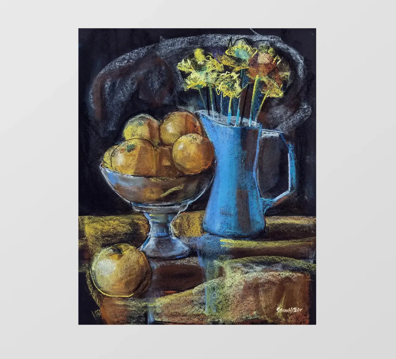 Cobalt and Citrus telo in pvc da Stoian Hitrov