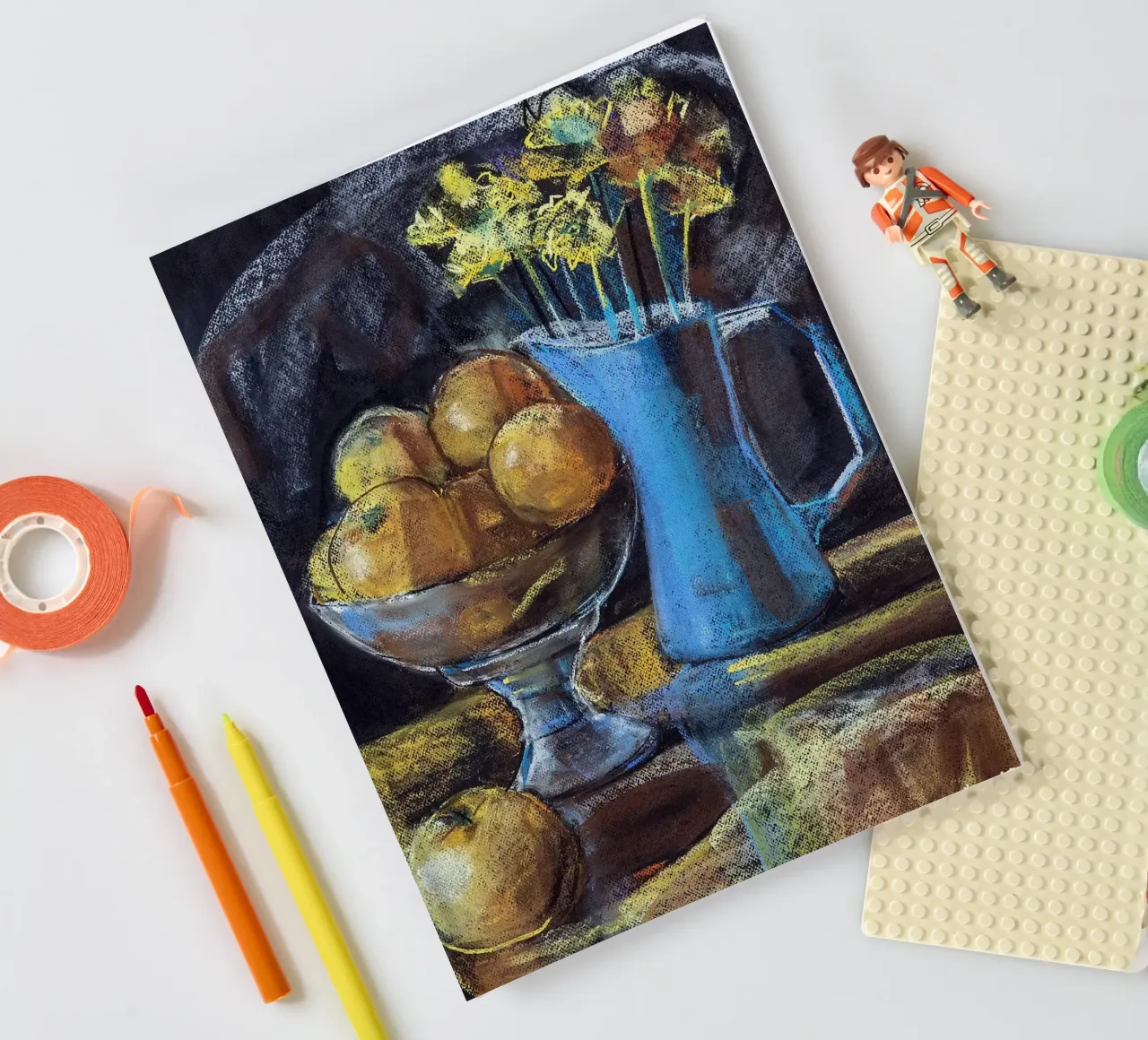 Cobalt and Citrus cuaderno de Stoian Hitrov