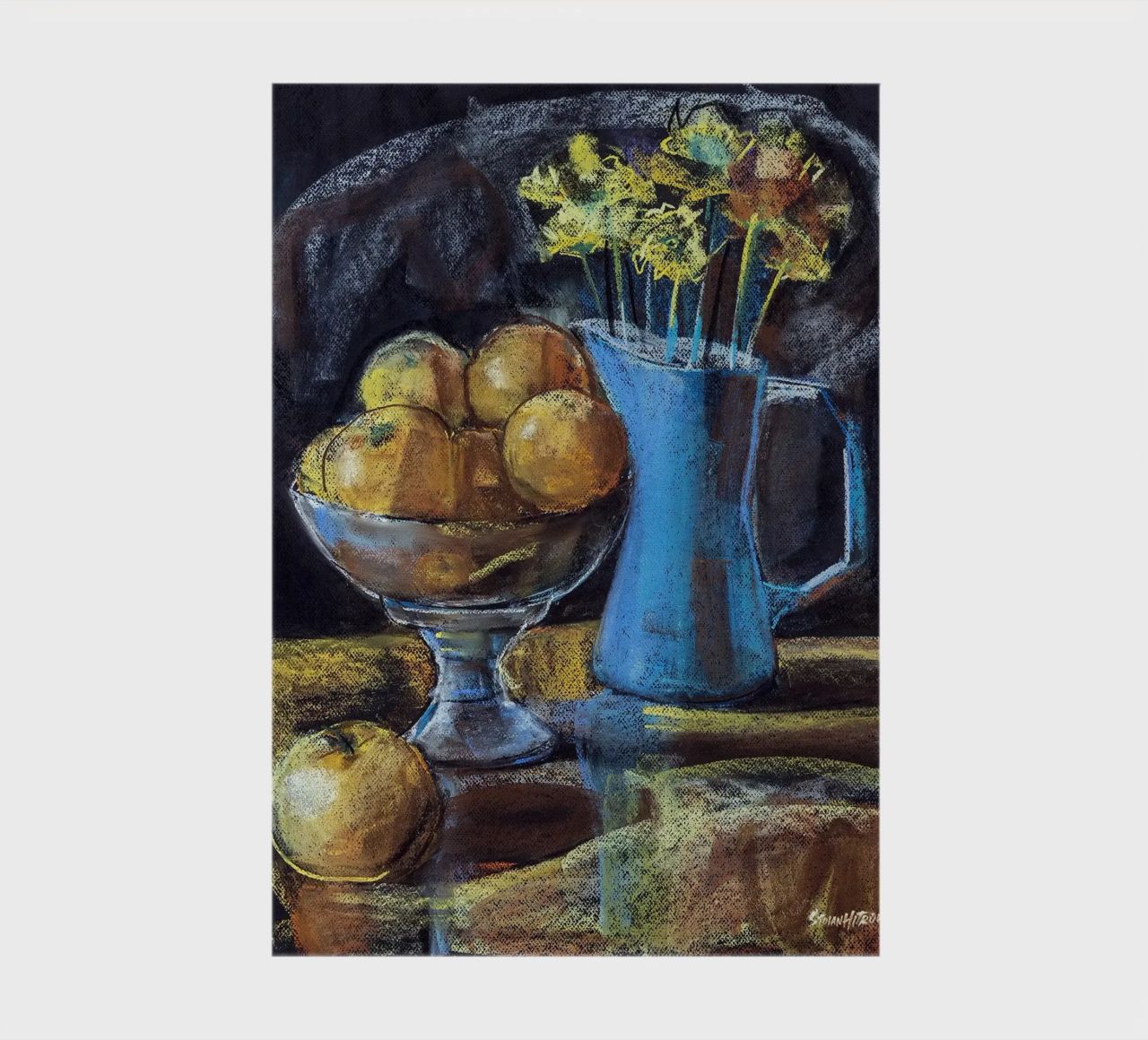 Cobalt and Citrus notebook by Stoian Hitrov