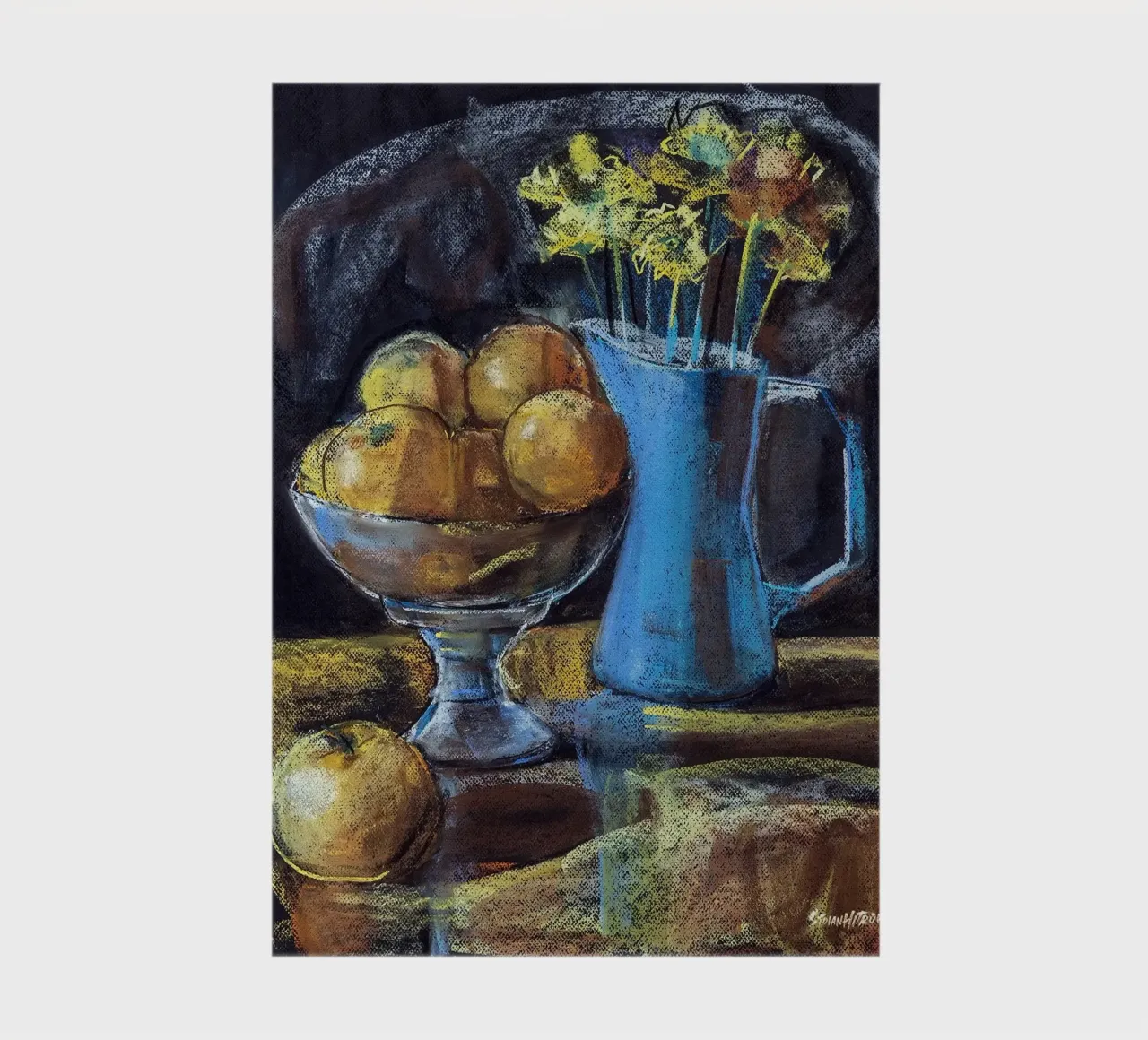 Cobalt and Citrus Notizbuch von Stoian Hitrov