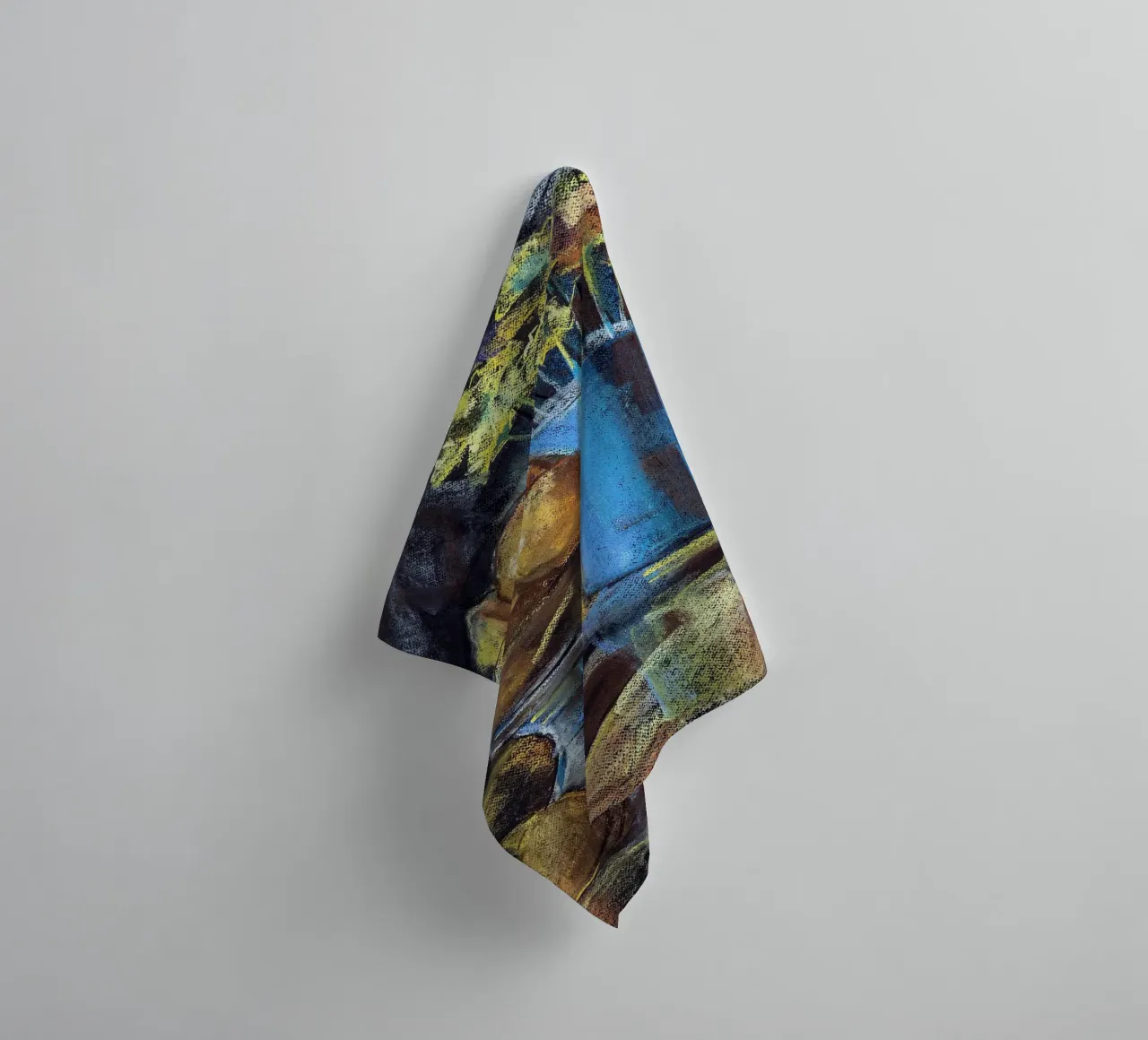 Cobalt and Citrus asciugamano da bagno da Stoian Hitrov