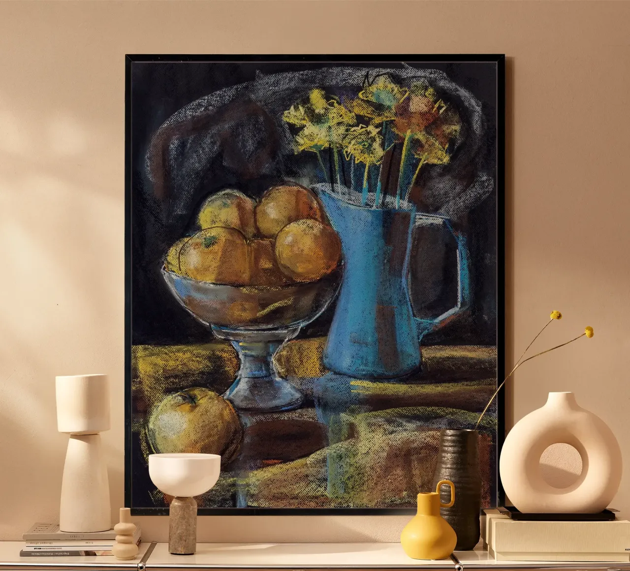 Cobalt and Citrus carta hahnemühle da Stoian Hitrov