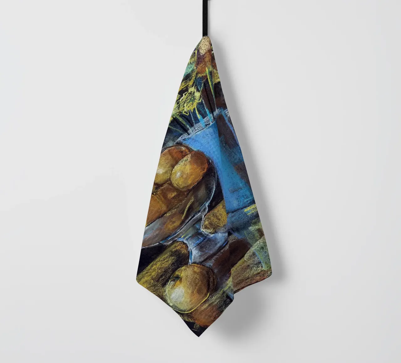 Cobalt and Citrus canovaccio da cucina da Stoian Hitrov