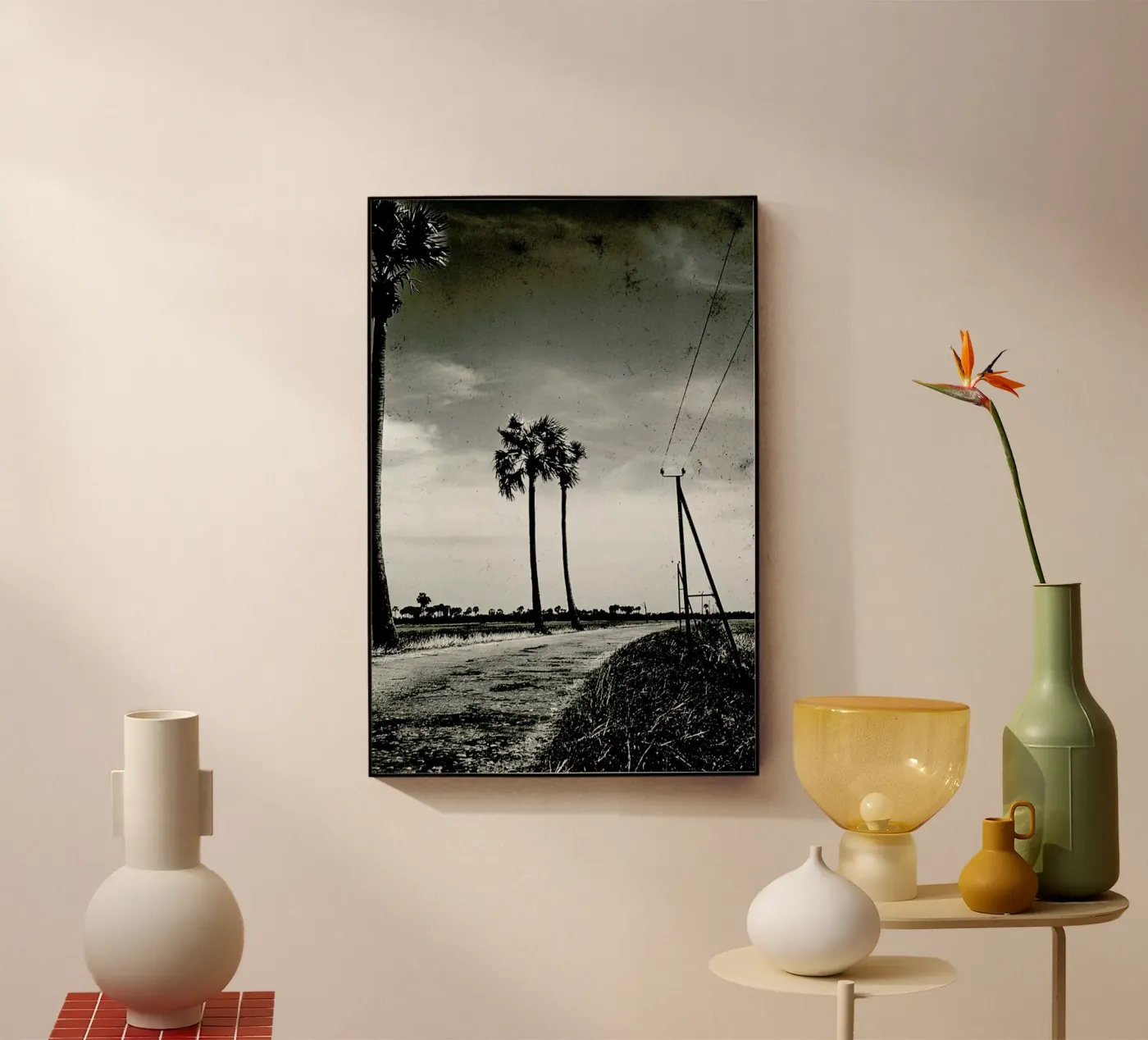 Far Away acryl van Sophie Etchart