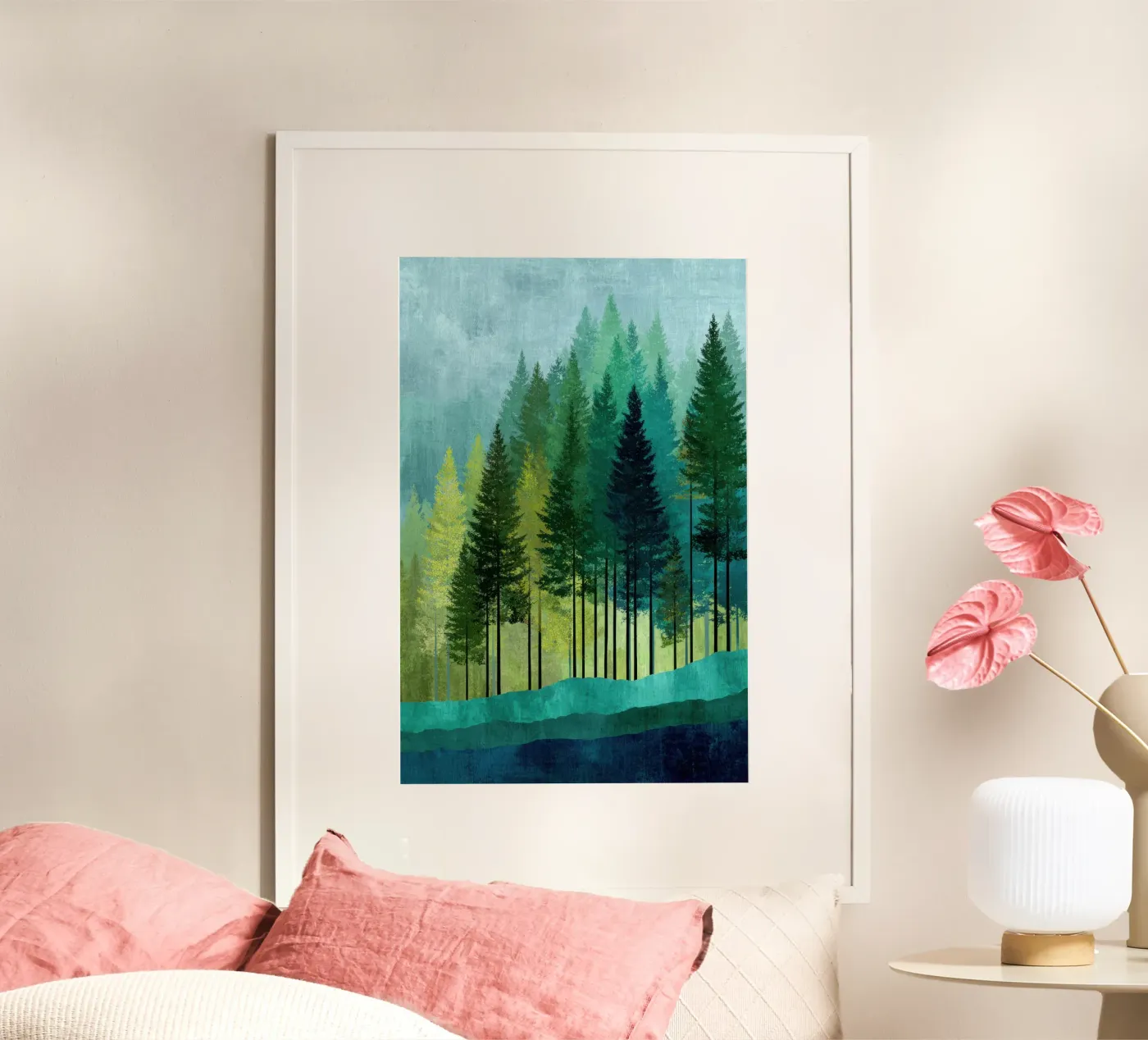 Emerald Poster von Art Unleashed II