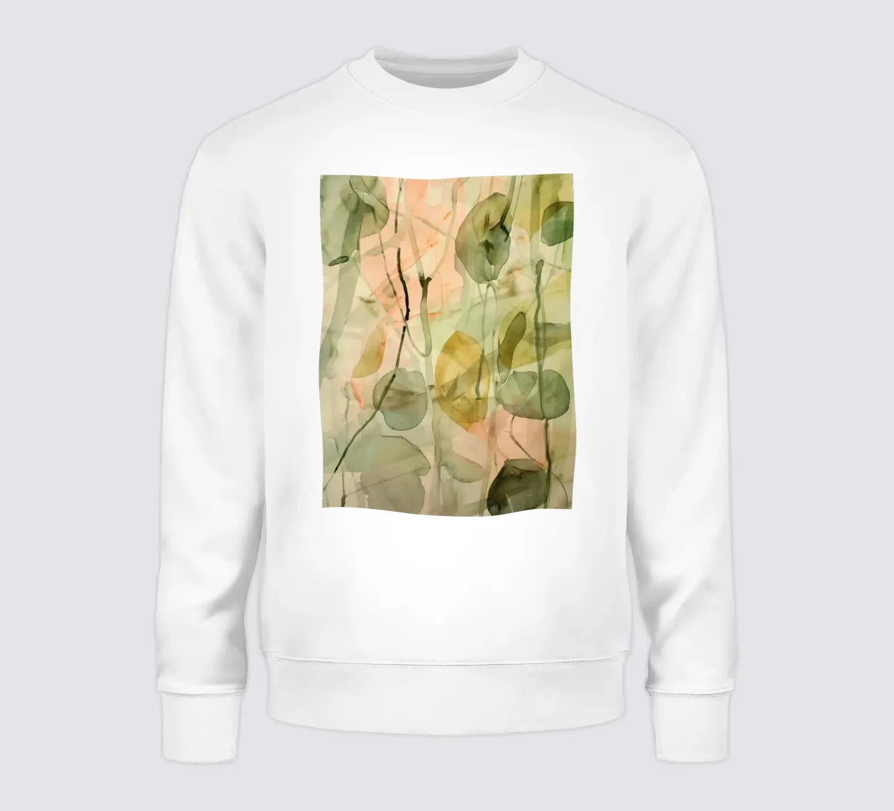 Pastel Green Pattern sweat de treechild