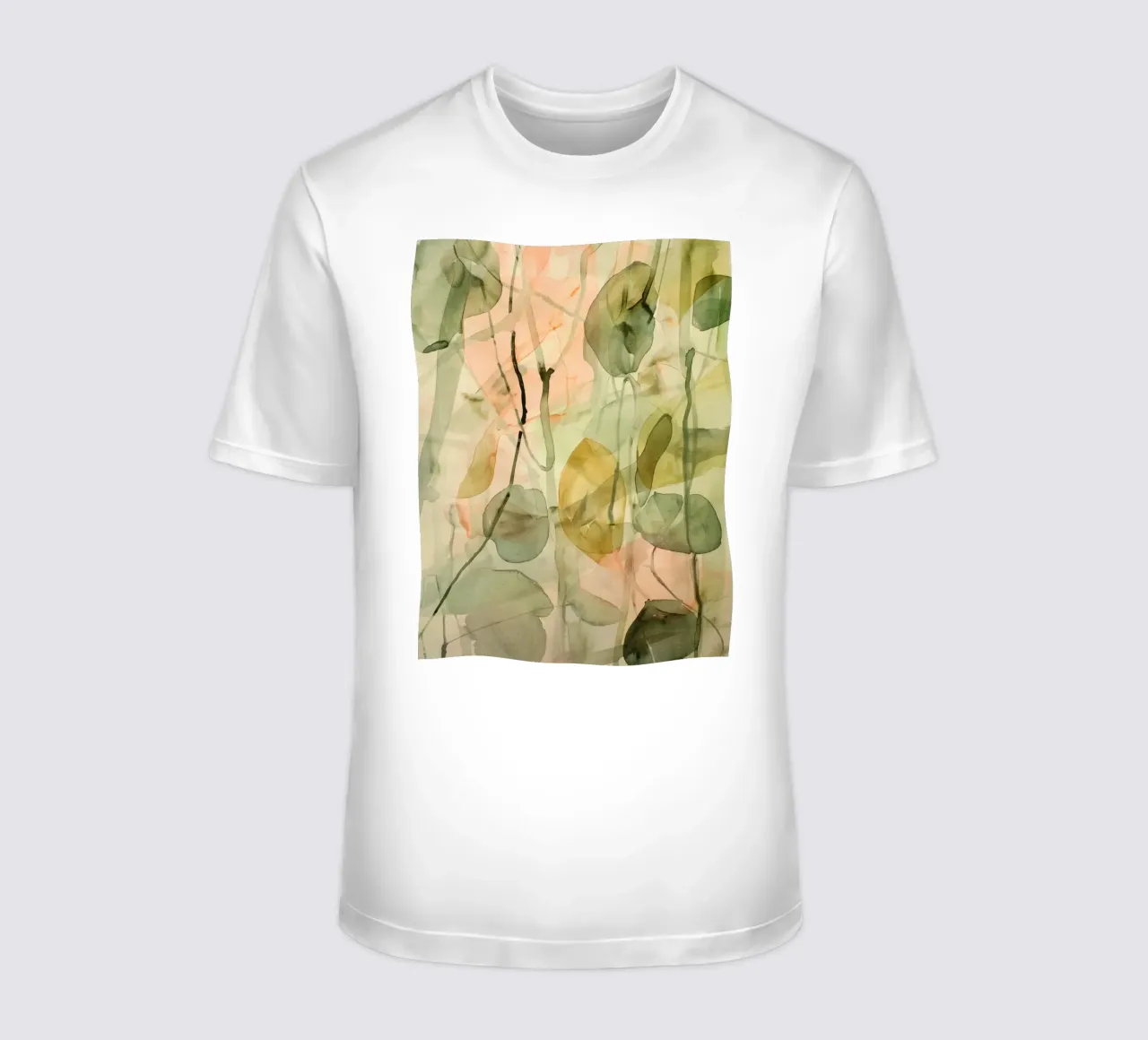 Pastel Green Pattern t-shirt da treechild