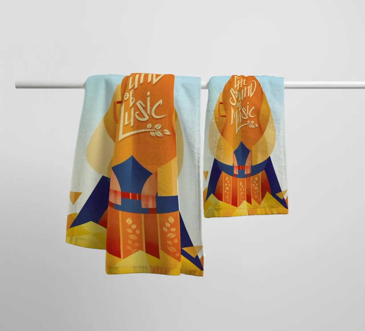 The Sound of Music asciugamano da bagno da Sean Loose