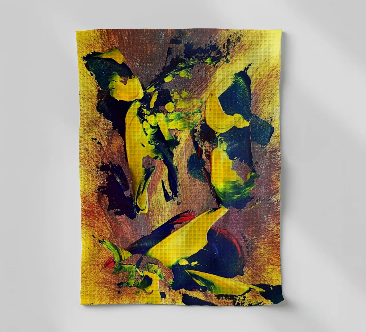 IDEAL GIFT 32 torchon de Thierry Vobmann Abstract painting