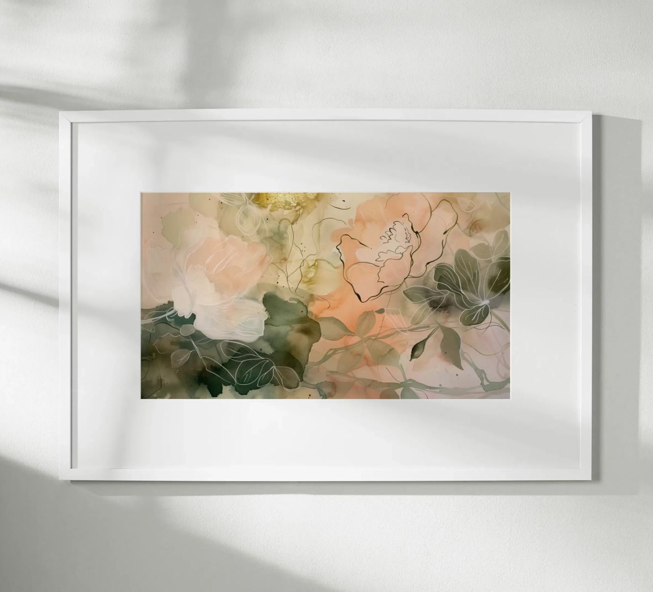 Pastel Flowers No 4 poster by treechild