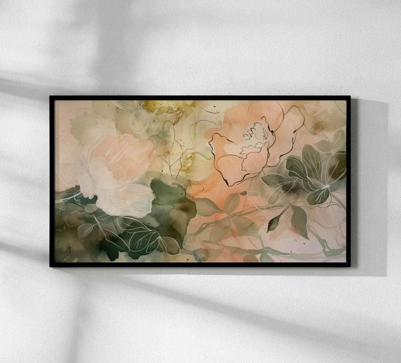 Pastel Flowers No 4 poster by treechild