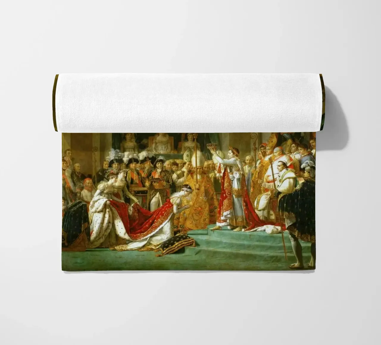 Jacques-Louis David - L'incoronazione di Napoleone telo mare da William Store