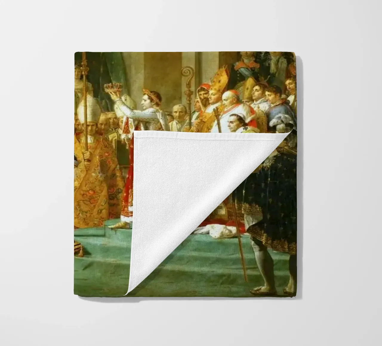 Jacques-Louis David - L'incoronazione di Napoleone telo mare da William Store
