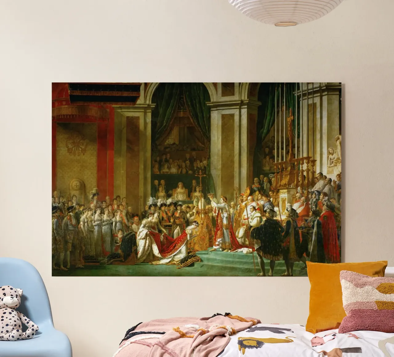Jacques-Louis David - La coronación de Napoleón metacrilato de William Store