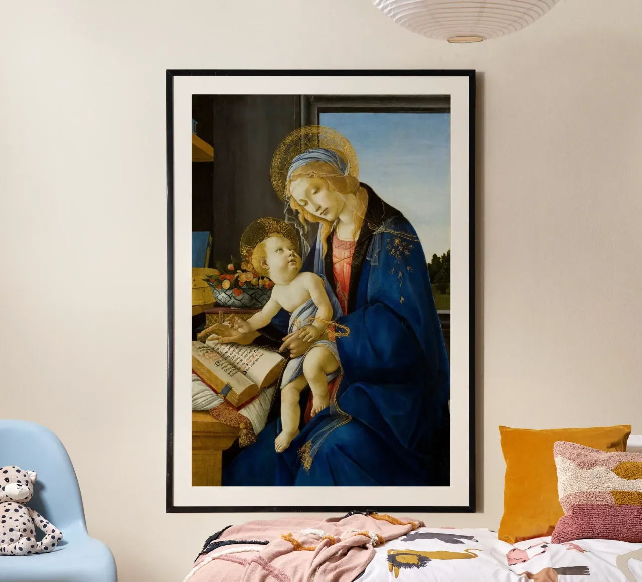 Sandro Botticelli - Madonna del Libro carta hahnemühle da Timeless Artworks