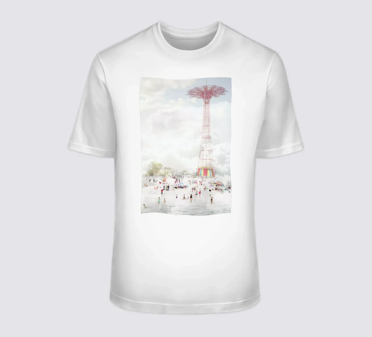 Brooklyn Eiffel Tower t-shirt da Mina Teslaru
