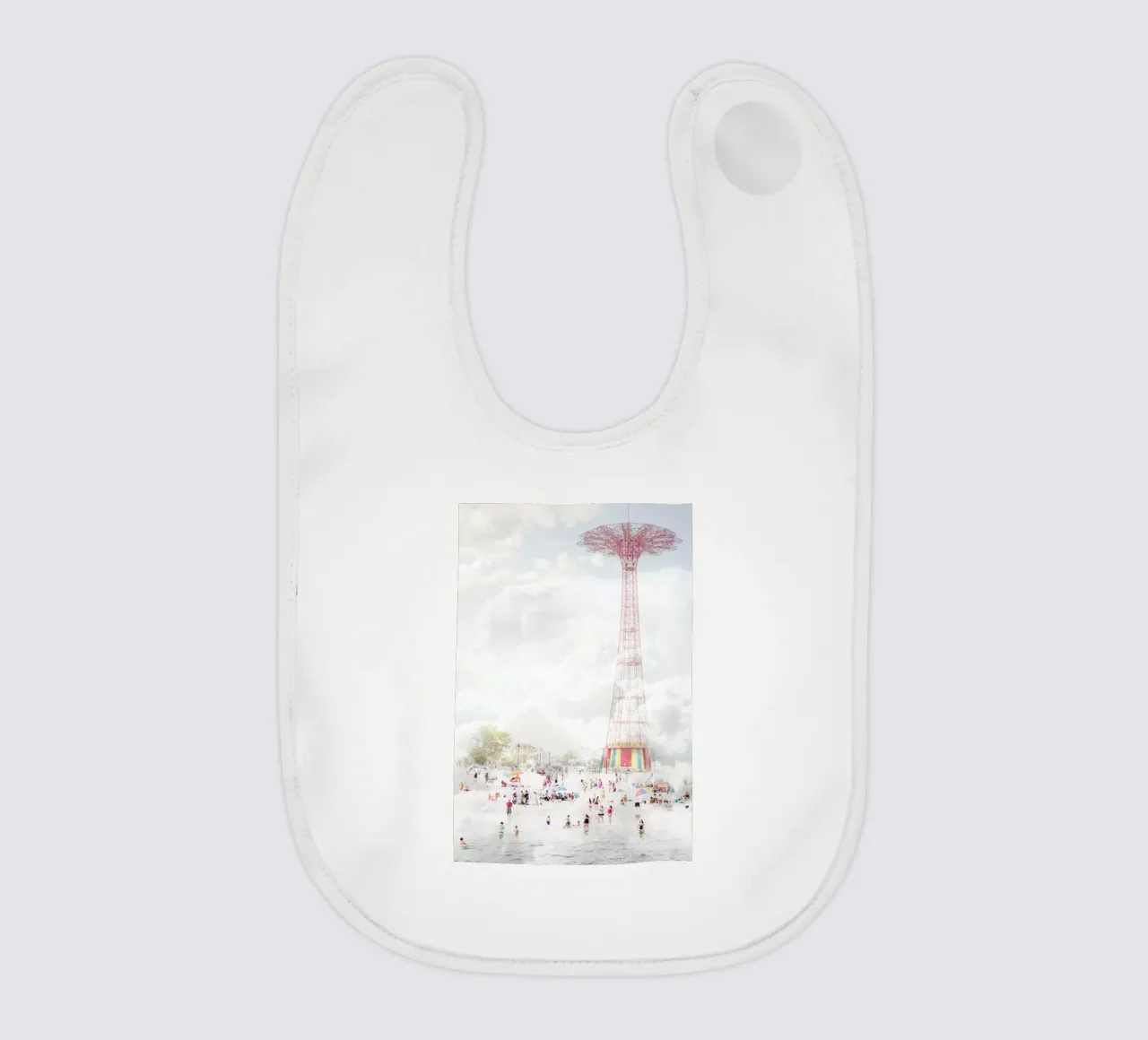 Brooklyn Eiffel Tower bavaglino da Mina Teslaru