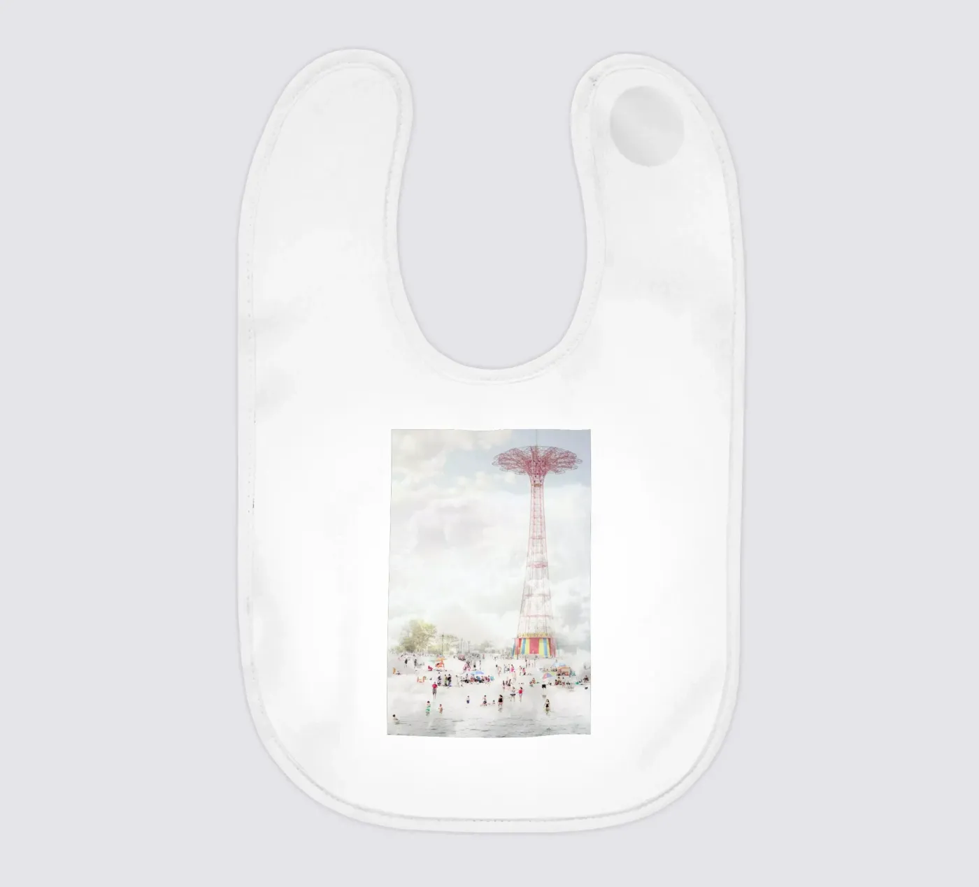 Brooklyn Eiffel Tower bavaglino da Mina Teslaru