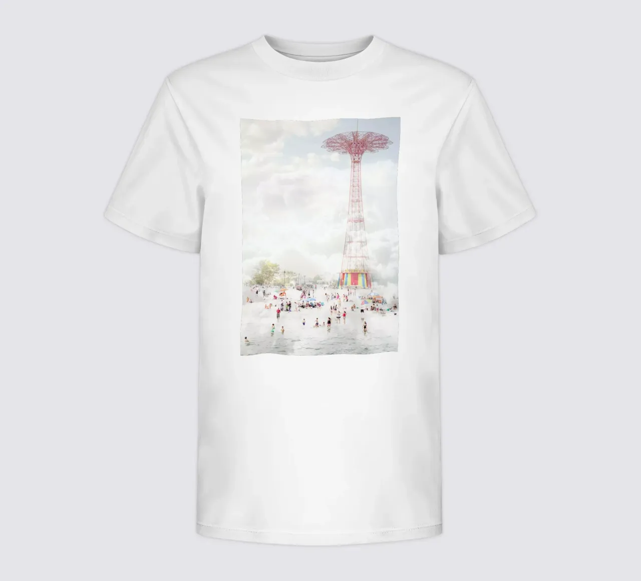 Brooklyn Eiffel Tower t-shirt bambini da Mina Teslaru