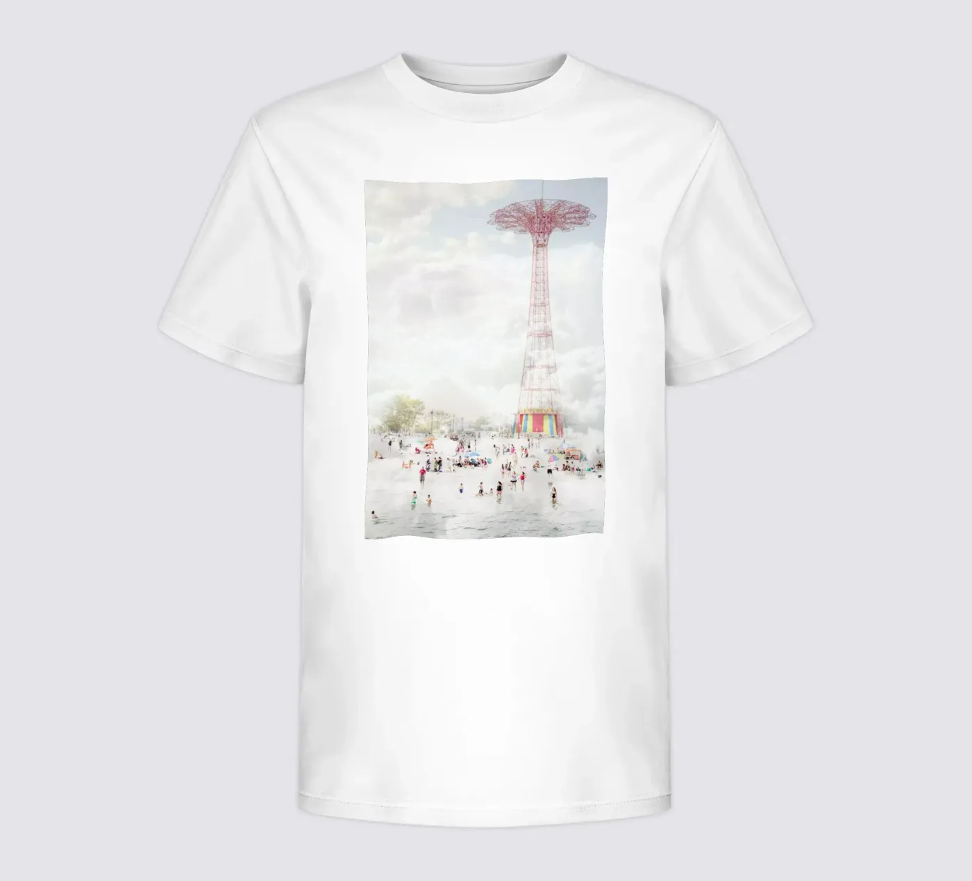 Brooklyn Eiffel Tower t-shirt bambini da Mina Teslaru