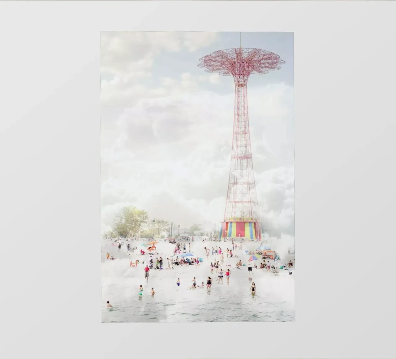 Brooklyn Eiffel Tower telo in pvc da Mina Teslaru