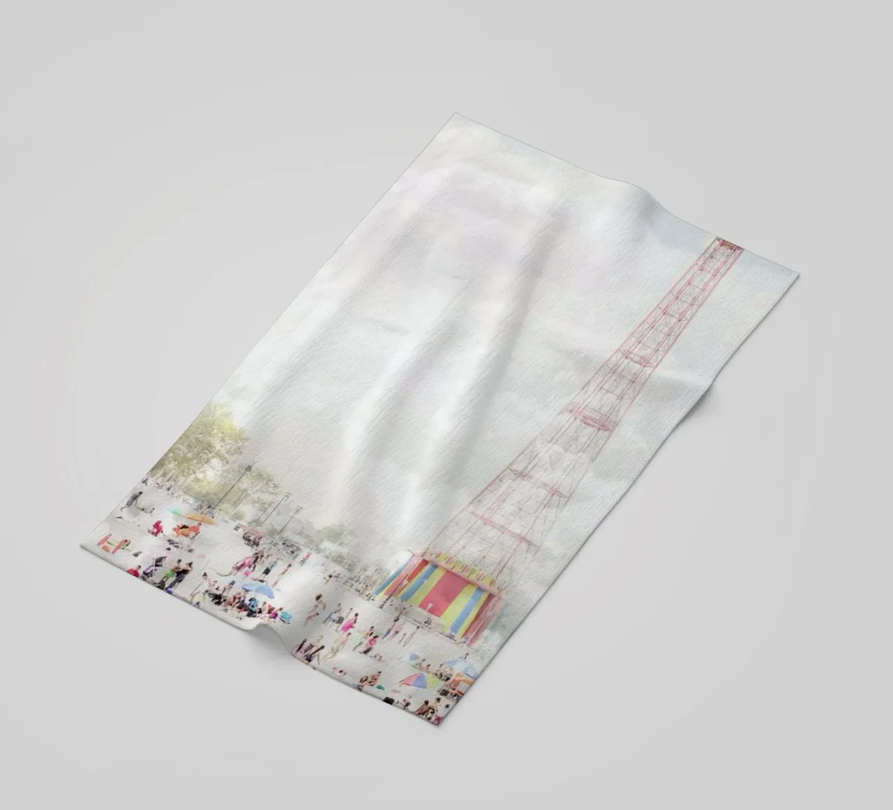 Brooklyn Eiffel Tower telo mare da Mina Teslaru