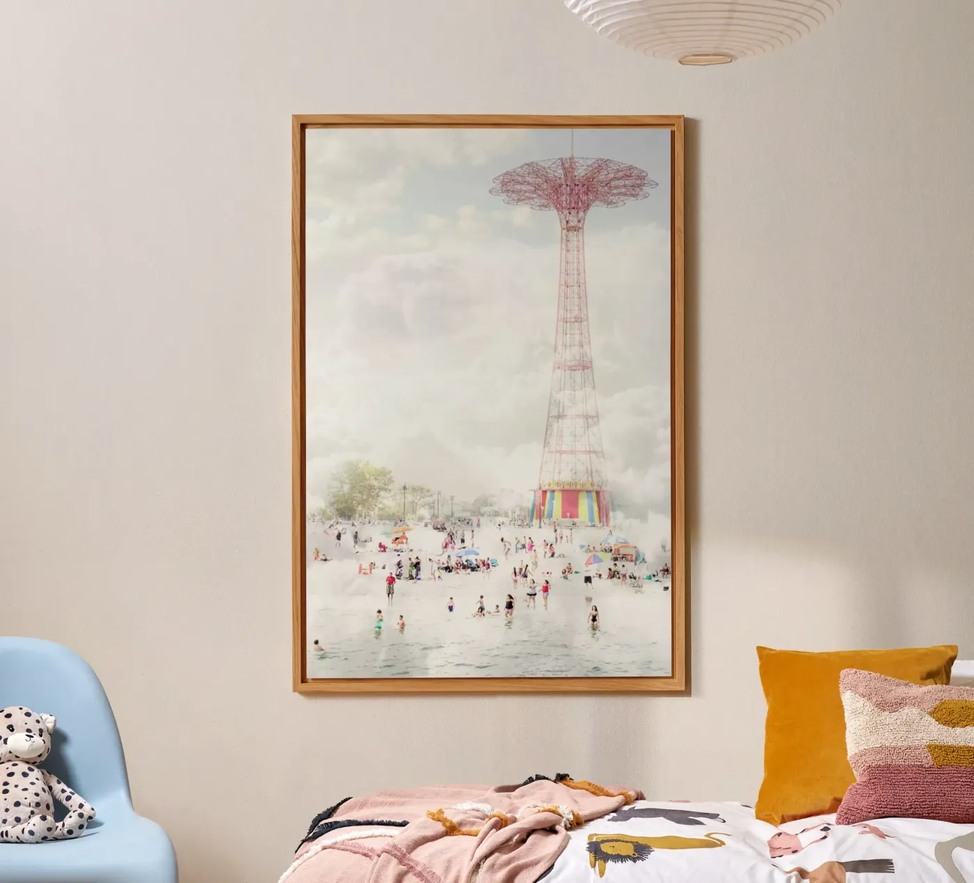 Brooklyn Eiffel Tower pannello forex da Mina Teslaru