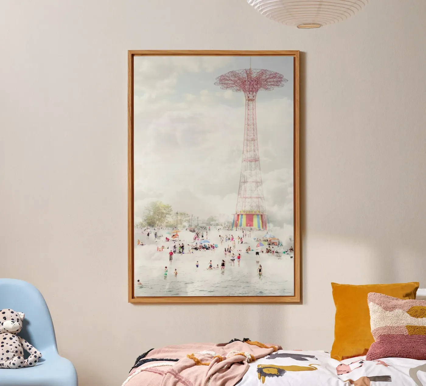 Brooklyn Eiffel Tower pannello forex da Mina Teslaru