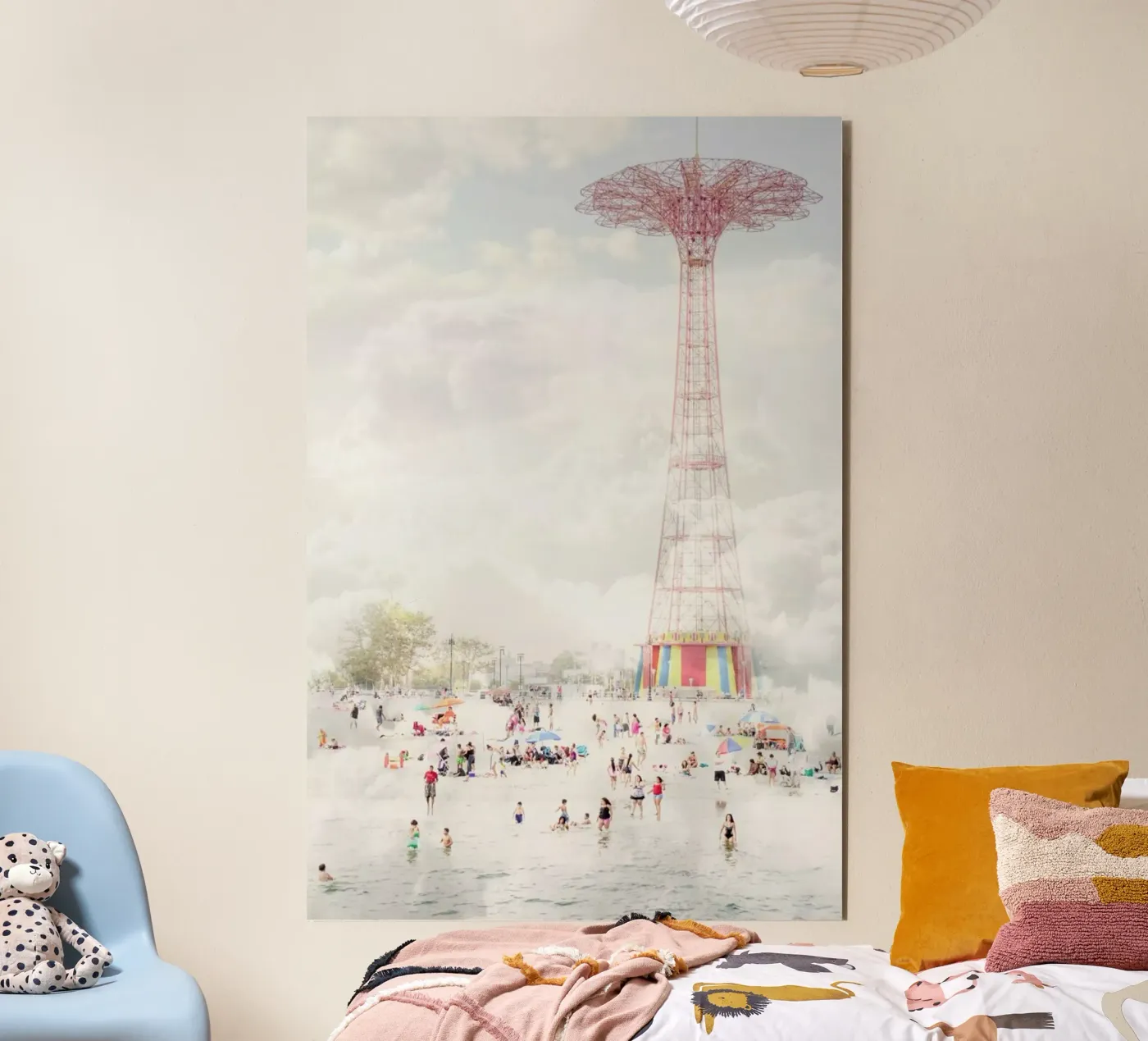 Brooklyn Eiffel Tower pannello forex da Mina Teslaru