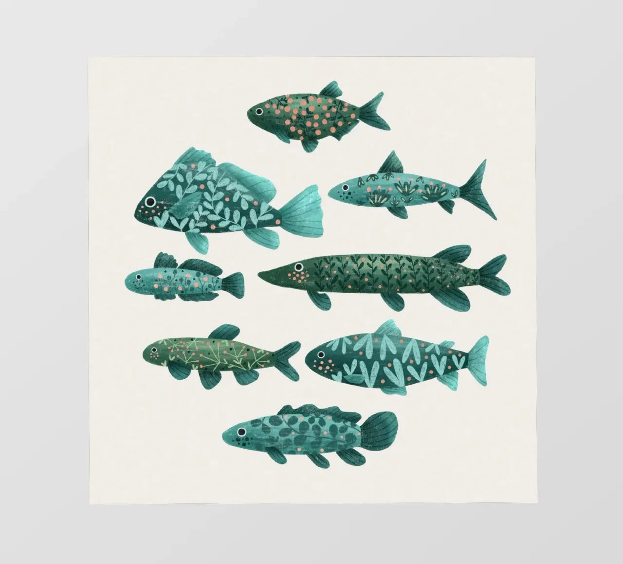 Monika Szczerbinska - Fische telo in pvc da The Artcircle