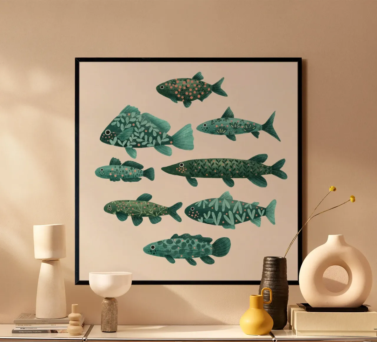 Monika Szczerbinska - Fische carta hahnemühle da The Artcircle