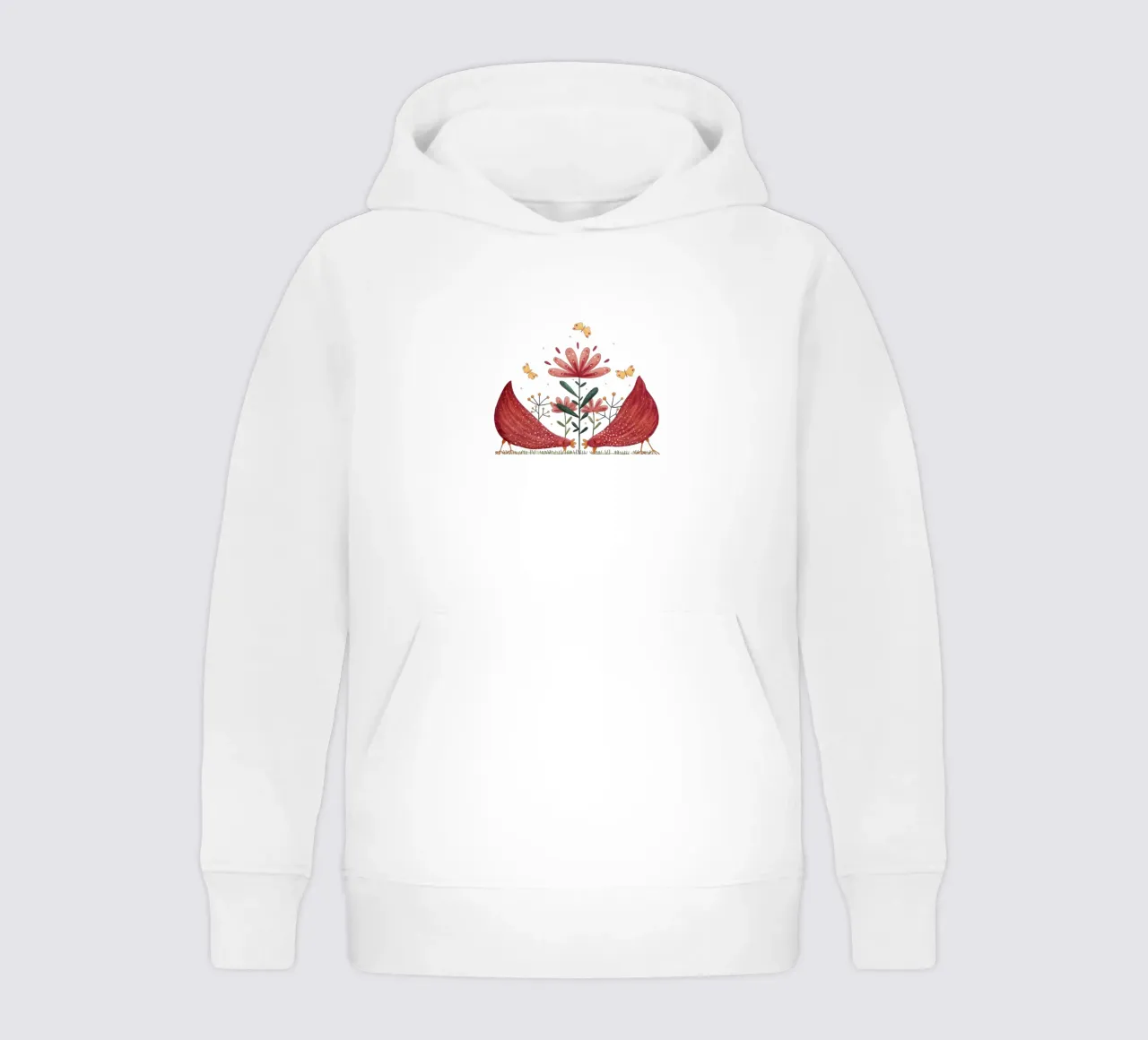 Monika Szczerbinska - Hühner kids hoodie by The Artcircle