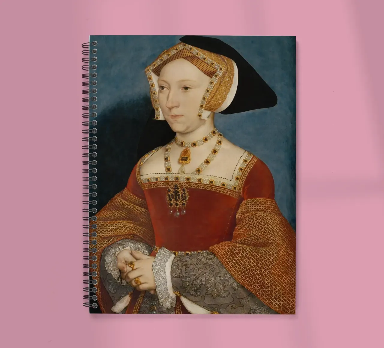 Jane Seymour, regina d'Inghilterra - Hans Holbein diario ad anelli da William Store