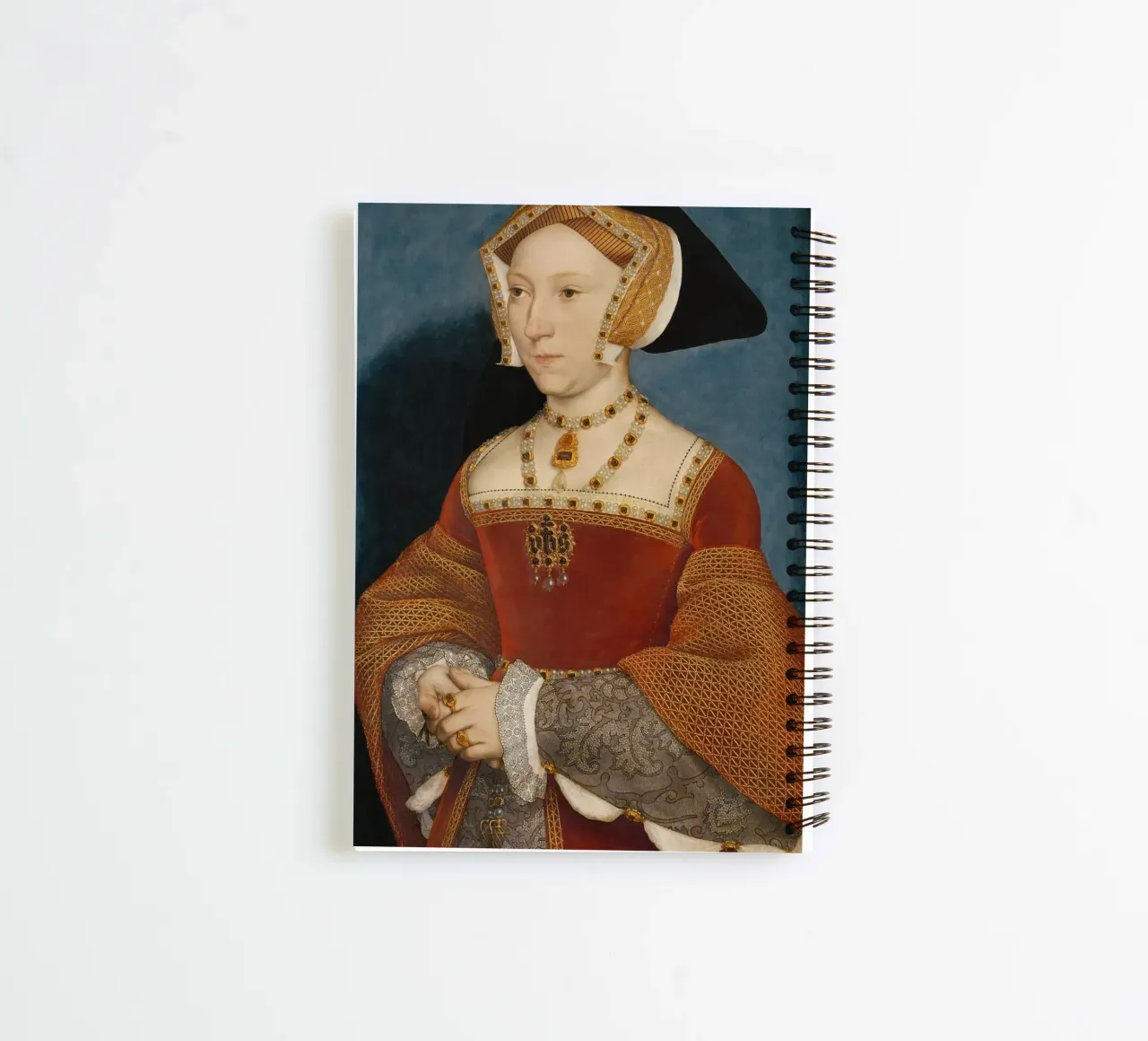 Jane Seymour, regina d'Inghilterra - Hans Holbein diario ad anelli da William Store