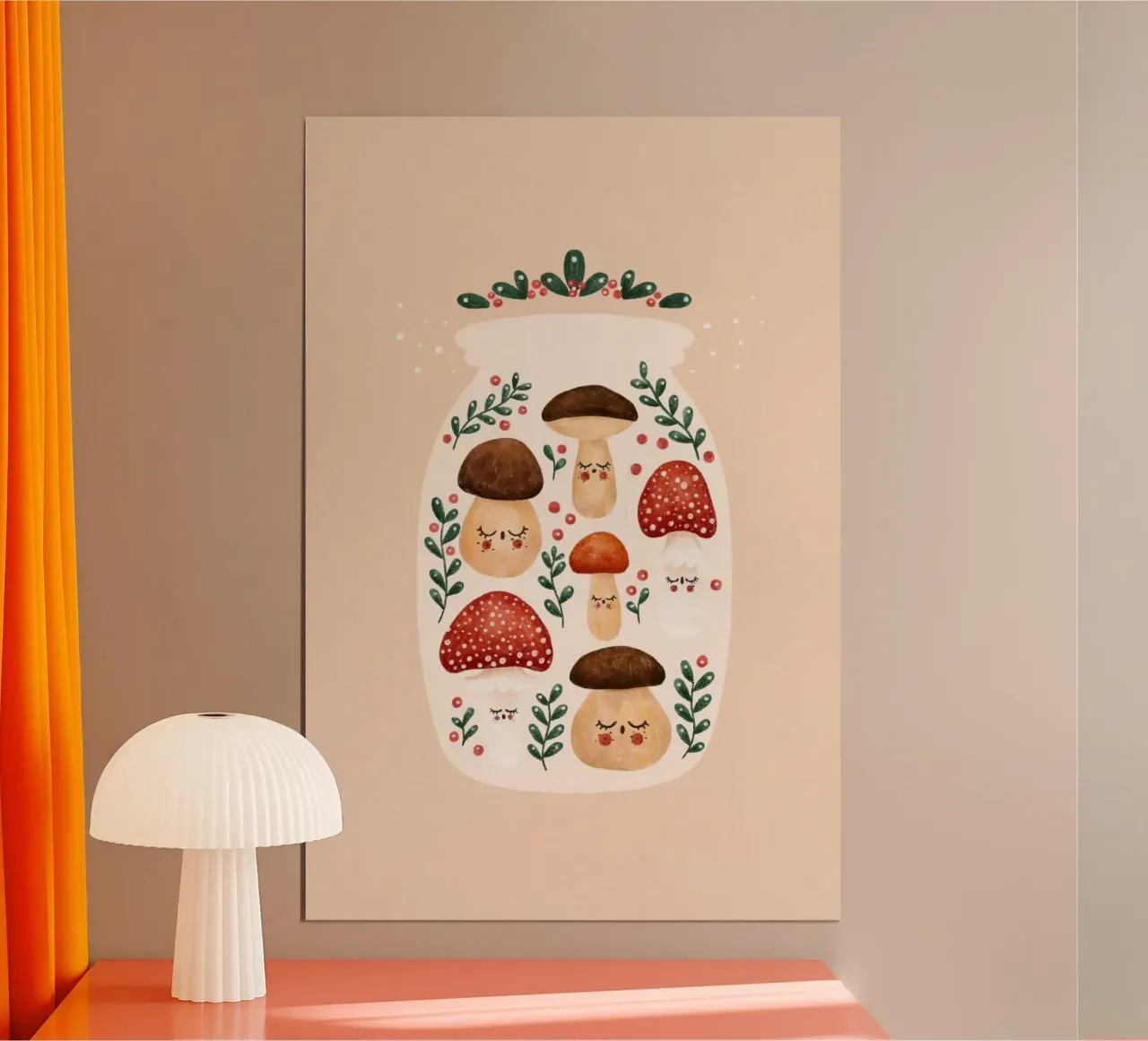 Monika Szczerbinska - Pilze poster da The Artcircle