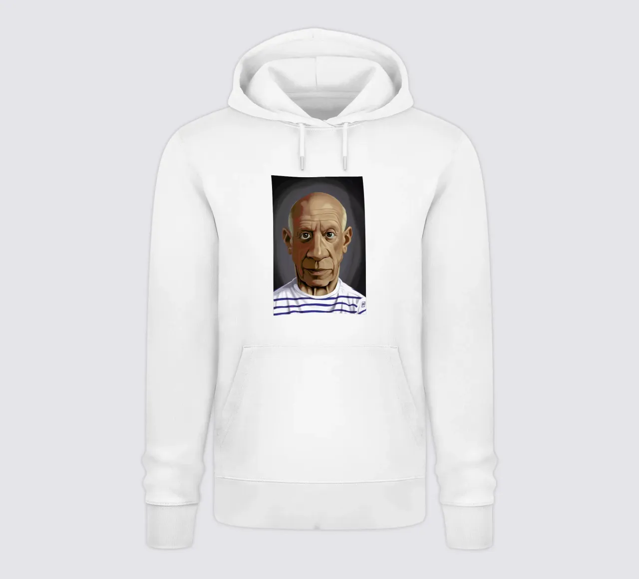 Pablo Picasso felpa con cappuccio da Rob Art | Illustration