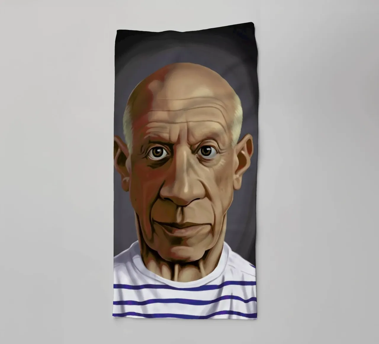 Pablo Picasso badhanddoek van Rob Art | Illustration
