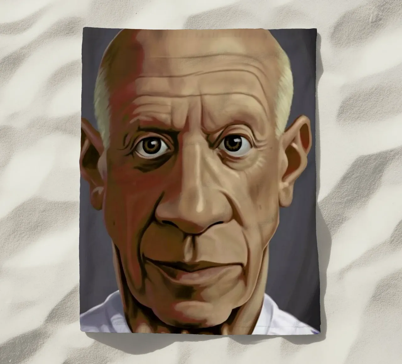 Pablo Picasso telo mare da Rob Art | Illustration