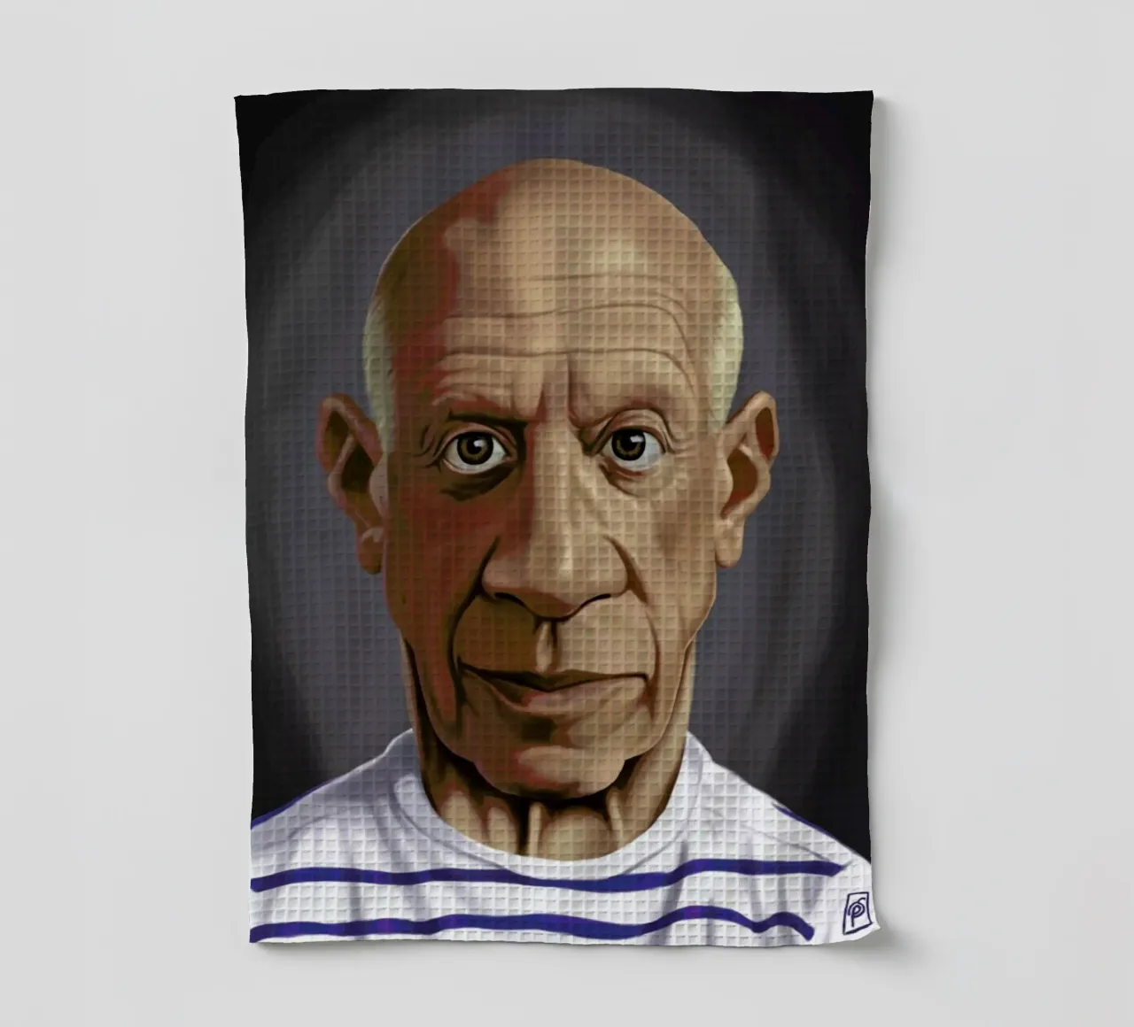 Pablo Picasso canovaccio da cucina da Rob Art | Illustration